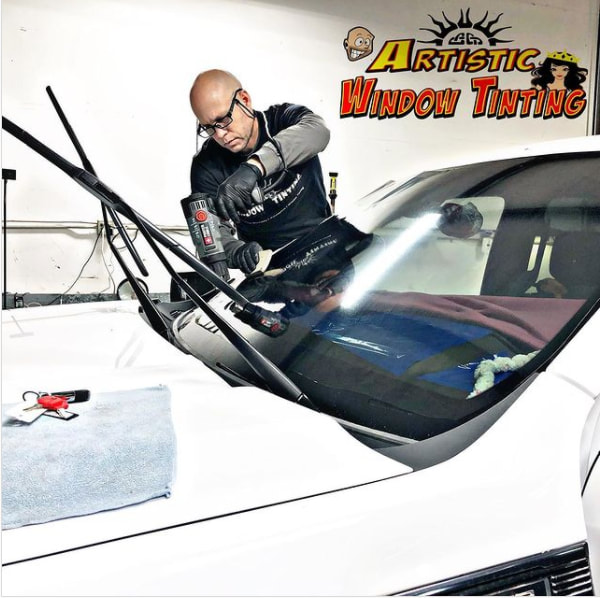 Artistic Window Tinting in Yuba City: Your destination for professional auto tinting services.