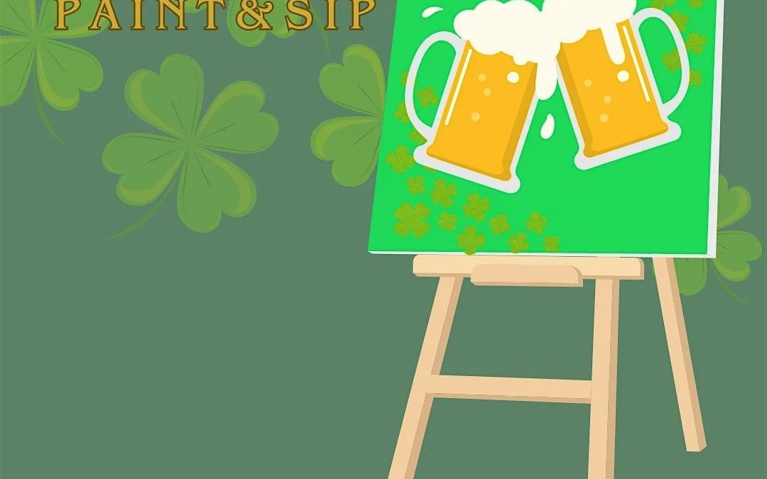 Cheers to Creativity: Beer and Clovers Paint & Sip Experience