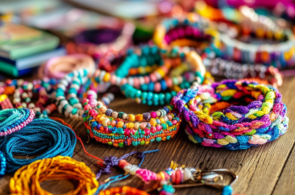 Crafting Connections: Friendship Bracelet Making at Yuba County Library